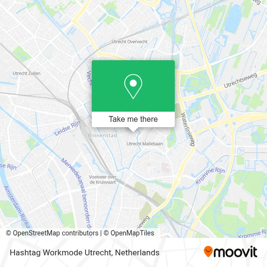 Hashtag Workmode Utrecht Karte