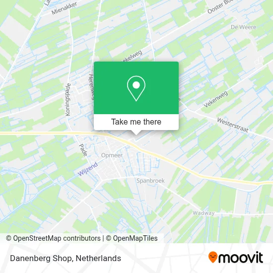 Danenberg Shop Karte