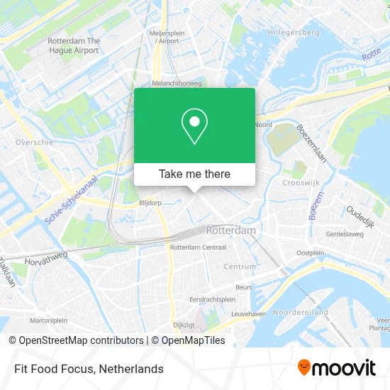 Fit Food Focus map