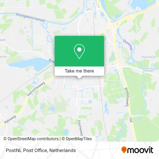Postnl Postkantoor map