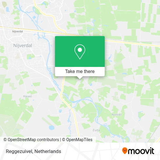 Reggezuivel map
