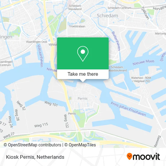 Kiosk Pernis map