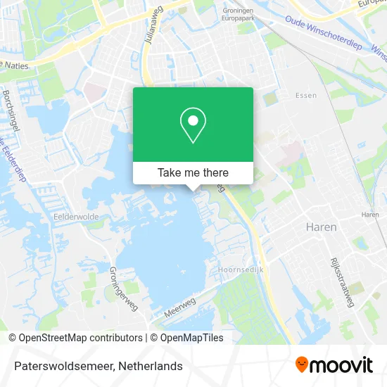 Paterswoldsemeer map