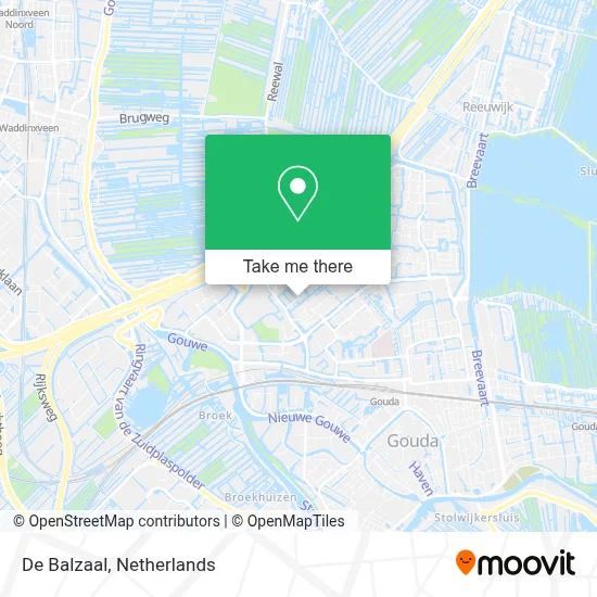 De Balzaal map