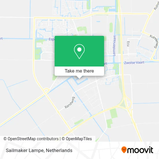 Sailmaker Lampe map