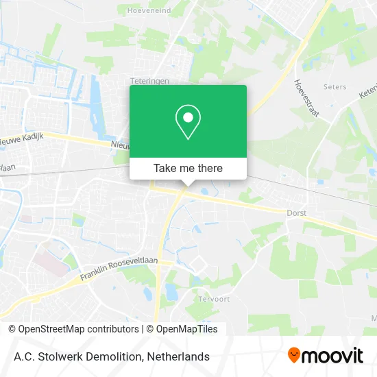 A.C. Stolwerk Demolition map