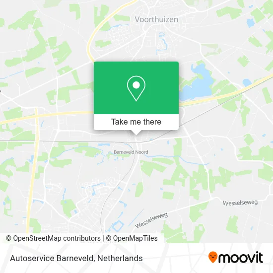 Autoservice Barneveld map