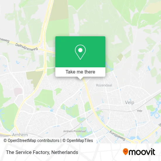 The Service Factory Karte
