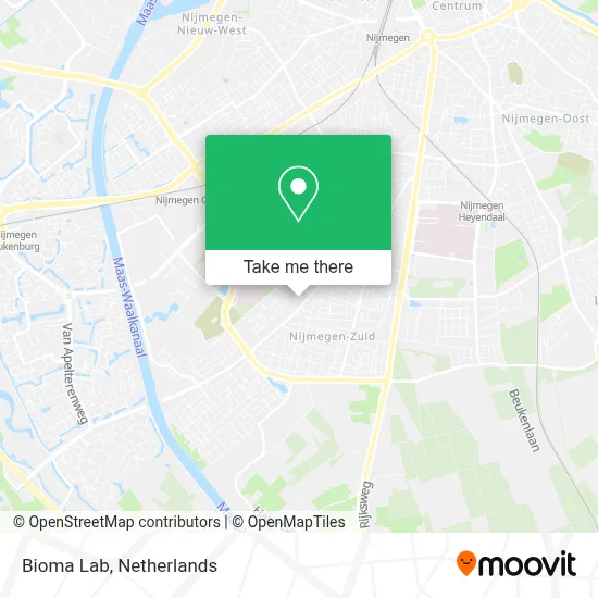 Bioma Lab map