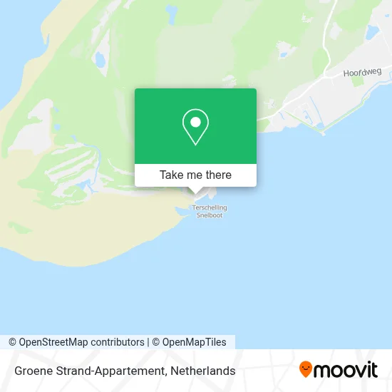 Groene Strand-Appartement map