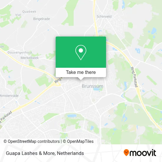 Guapa Lashes & More map