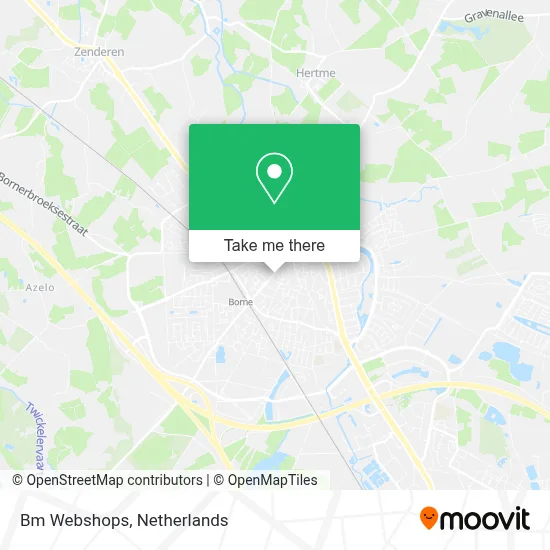 Bm Webshops map