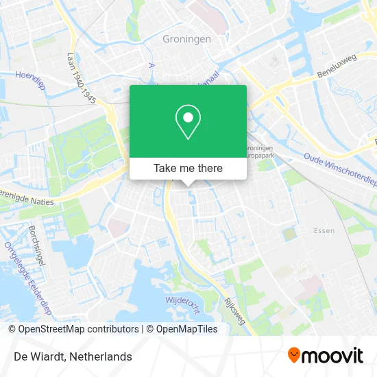 De Wiardt map