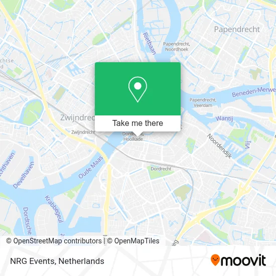 Nrg Events map