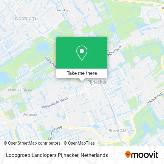 Loopgroep Landlopers Pijnacker map