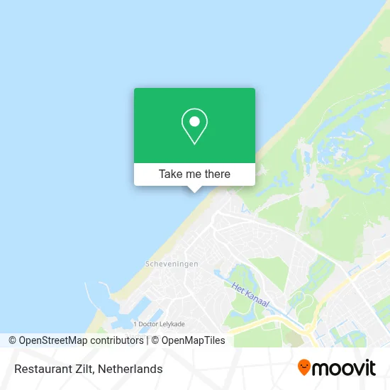 Restaurant Zilt map