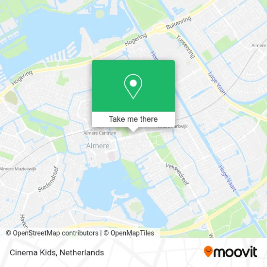 Cinema Kids map