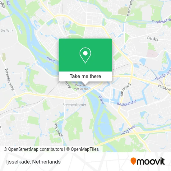 Ijsselkade map