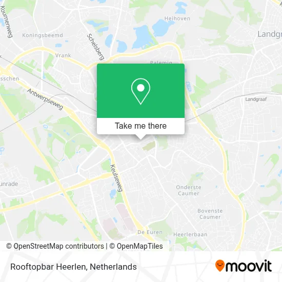 Rooftopbar Heerlen map