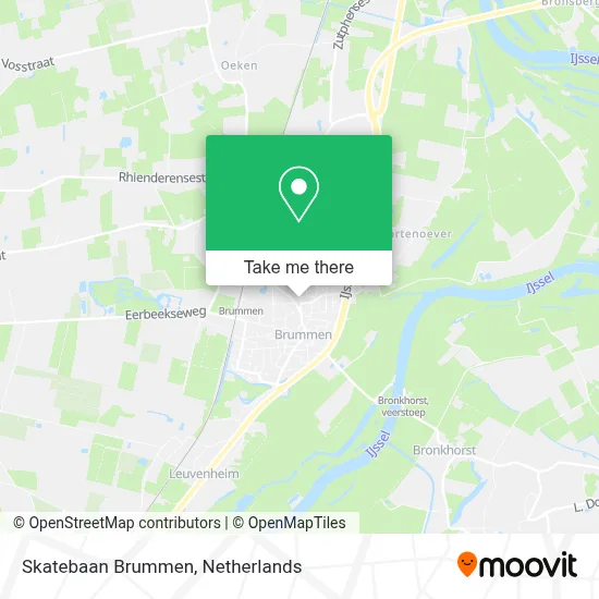 Skatebaan Brummen map