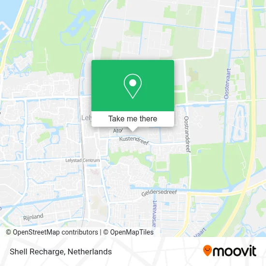 Shell Recharge map