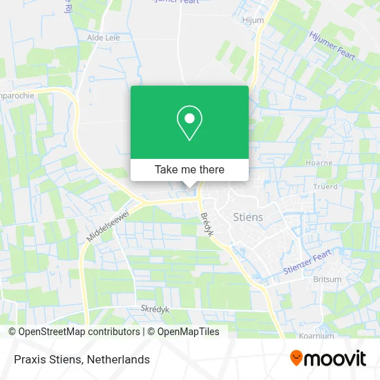 Praxis Stiens map