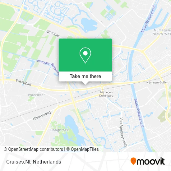 Cruises.Nl map