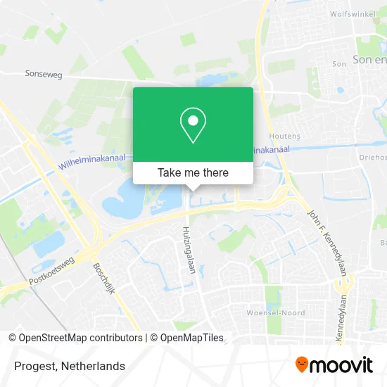 Progest map