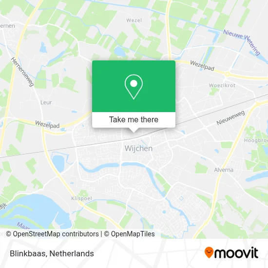 Blinkbaas map