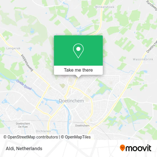 Aldi map
