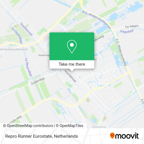 Repro Runner Eurostate map