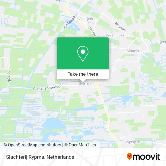 Slachterij Rypma map