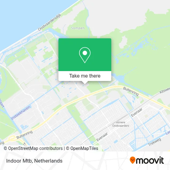 Indoor Mtb map