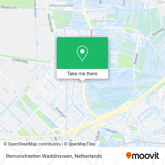 Remonstranten Waddinxveen map