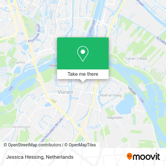Jessica Hessing map