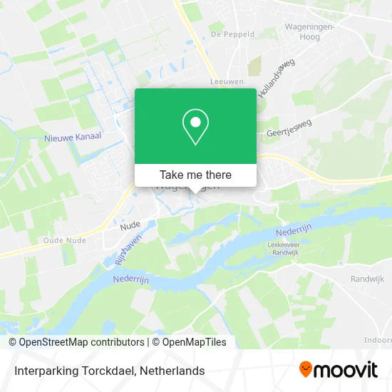 Interparking Torckdael map