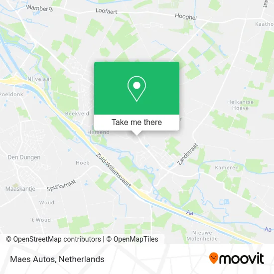 Maes Autos map