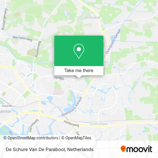 De Schure Van De Parabool map