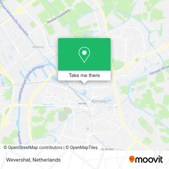 Wevershal map