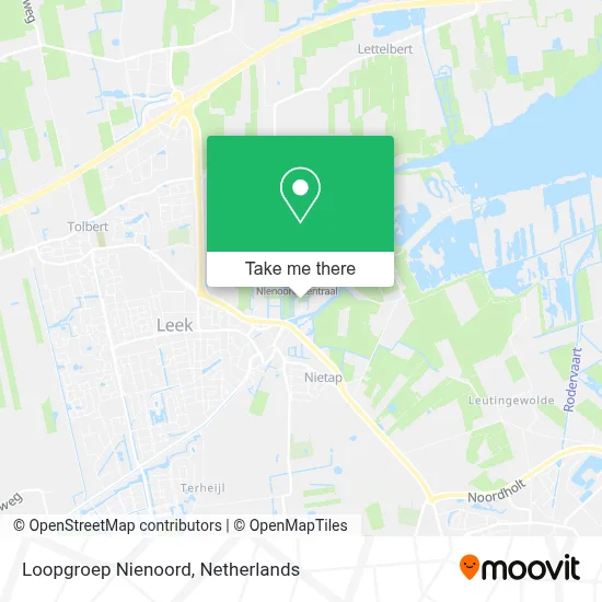 Loopgroep Nienoord map