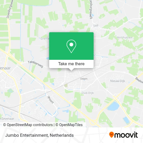 Jumbo Entertainment map