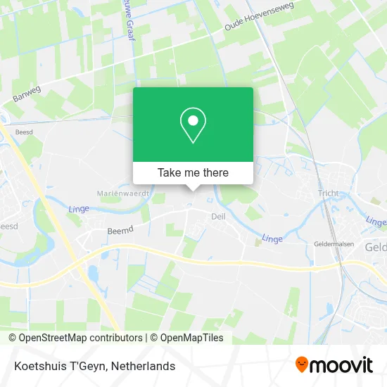 Koetshuis T'Geyn map