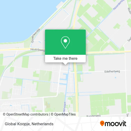 Global Koopje map