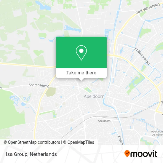 Isa Group map