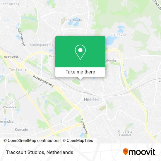 Tracksuit Studios map