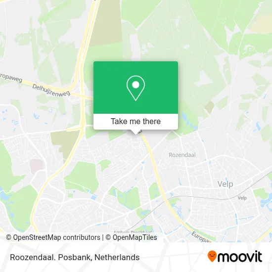Roozendaal. Posbank map