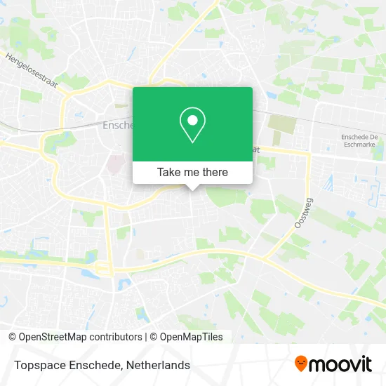 Topspace Enschede map