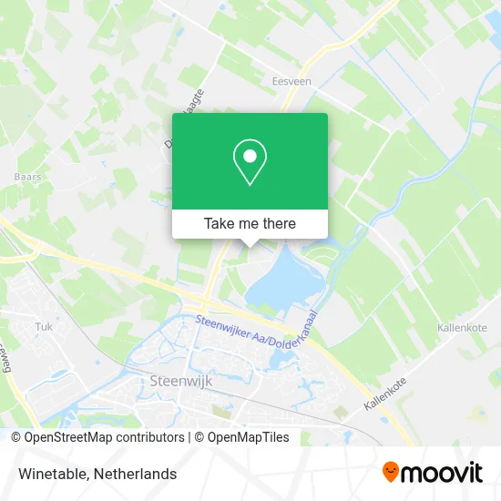 Winetable map