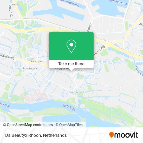 Da Beautyx Rhoon map