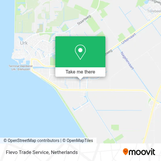 Flevo Trade Service map